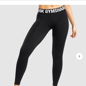Gymshark flex leggings black size medium